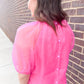 CROSBY Raelynn Top - Mollie Pink