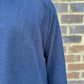 Long Sleeve Crewneck Pullover - Navy