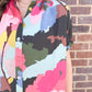 CROSBY Britt Top - Painted Floral