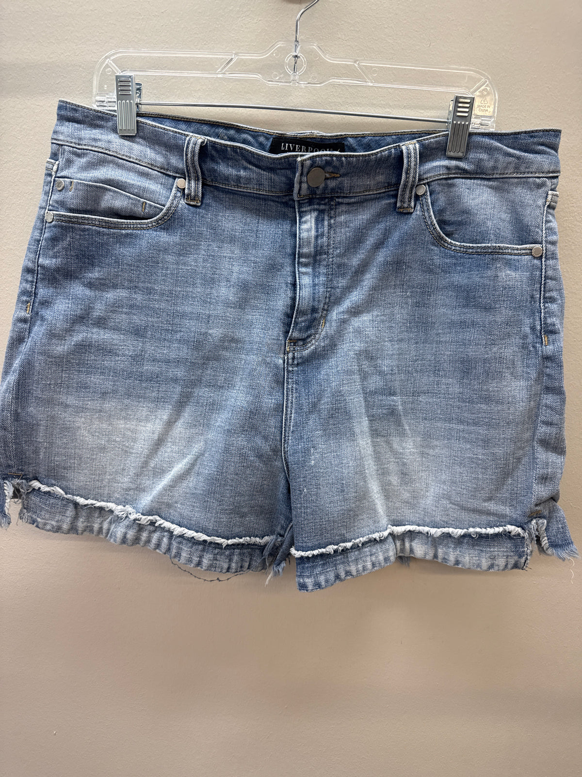 BL 0014 LiverPool Denim Shorts - sz 14/32