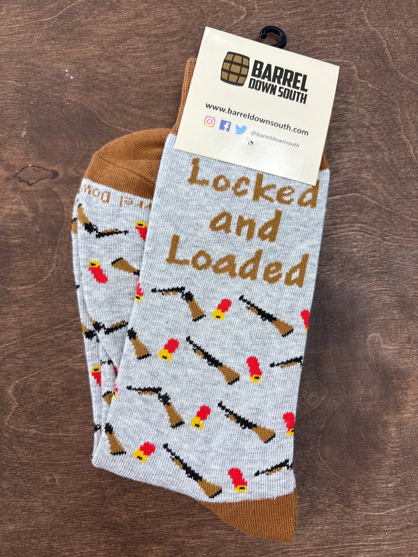 Locked & Loaded Socks