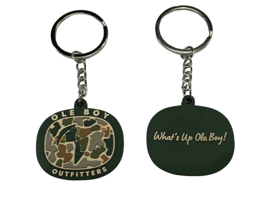 Ole Boy Camo Mallard Duck Keychain