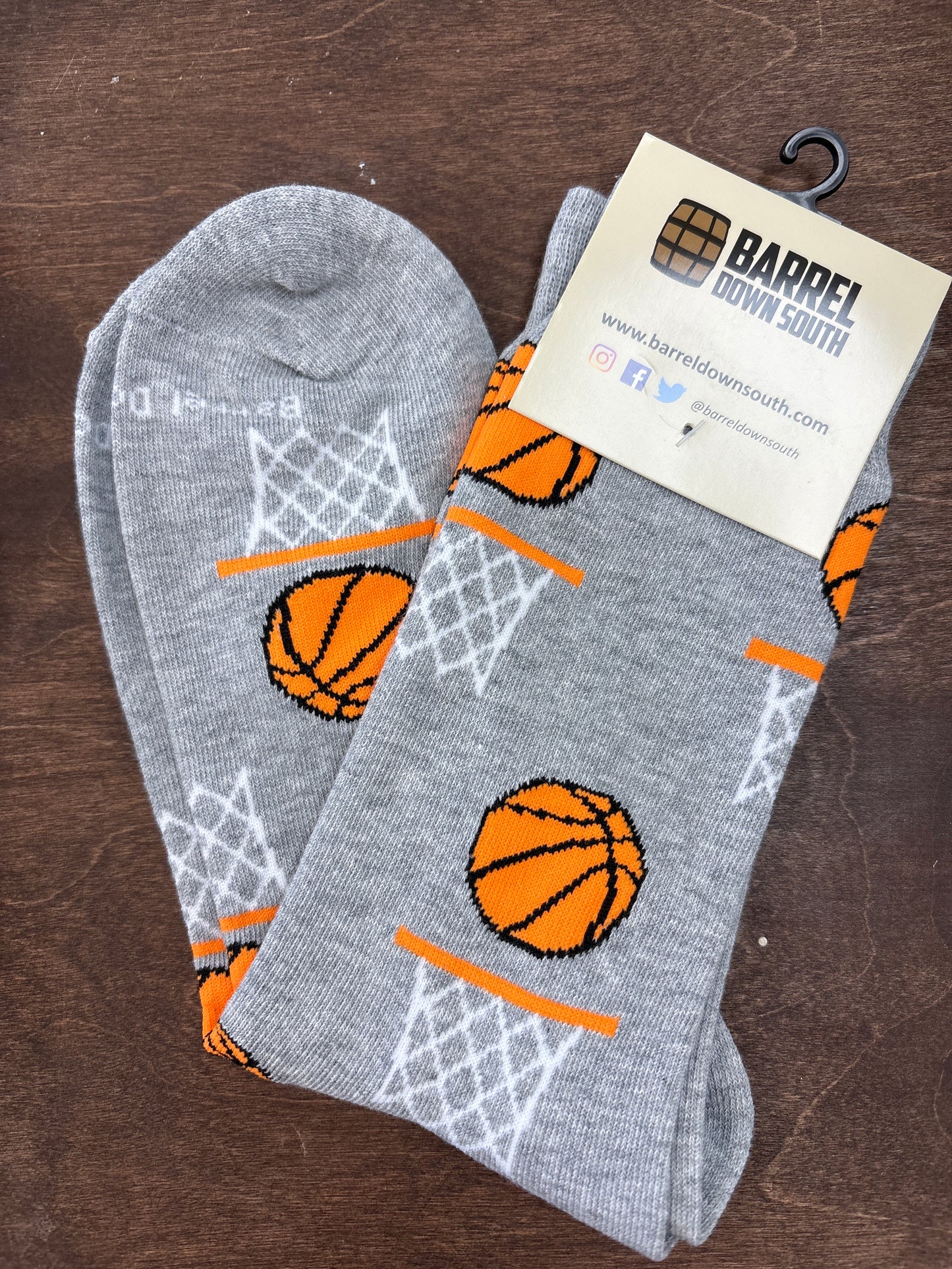 Three Pointer Basketball Socks