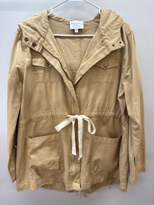 BL 0010 Hayden Khaki Zipup Jacket - Medium