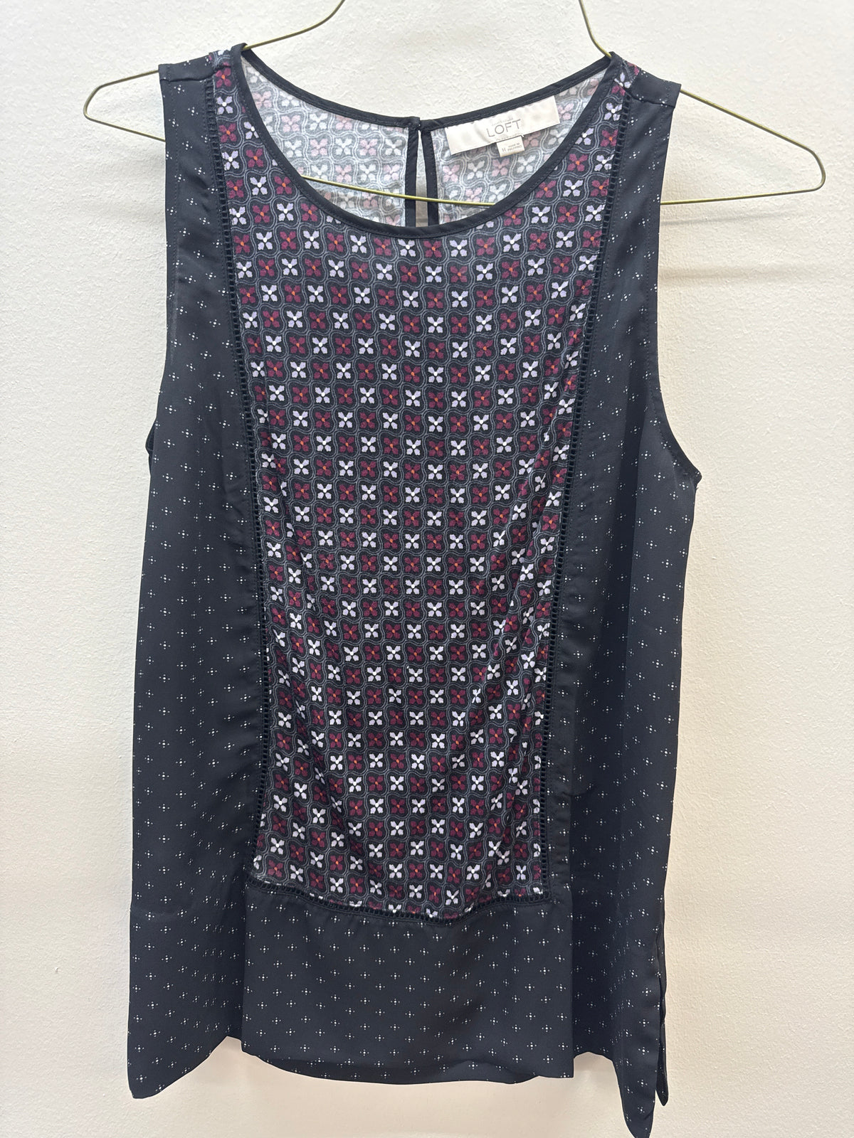 BL 0013 Loft Black Tank Top - Medium