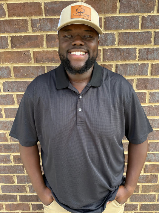 Black Performance Polo