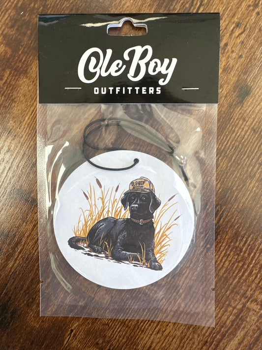 Black Lab Air Freshener