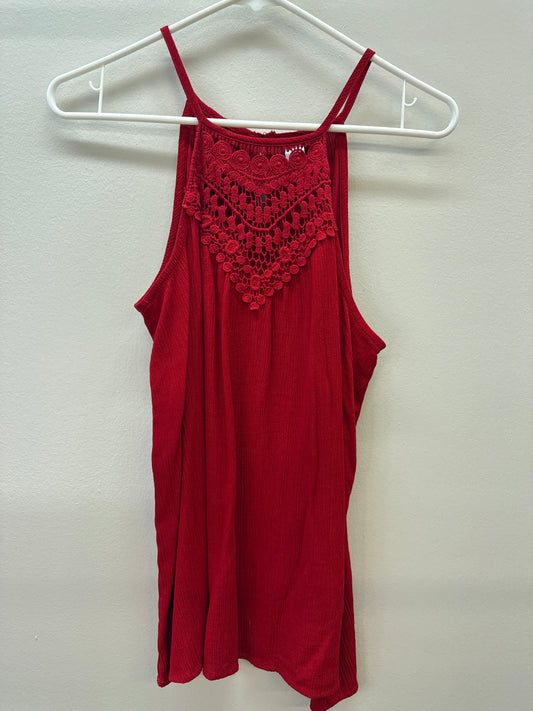 BL 0014 Red Tank Top - Medium