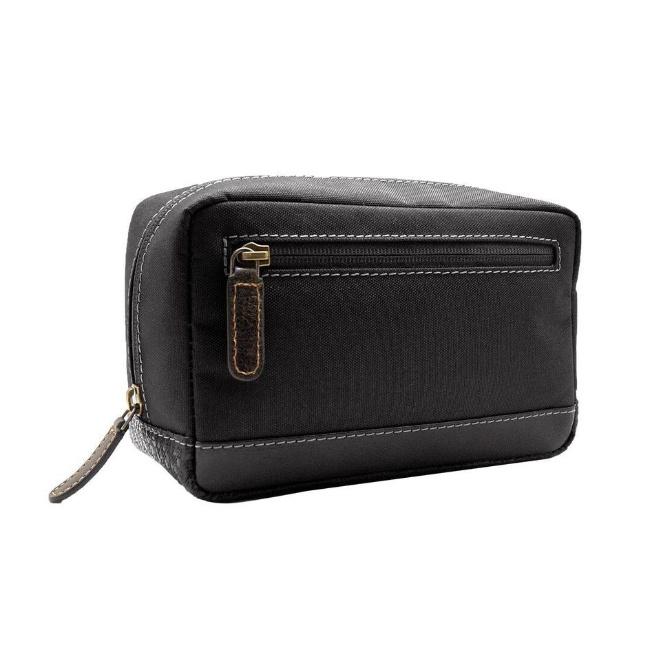 Garth Nylon & Leather Travel Kit