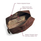 Garth Nylon & Leather Travel Kit