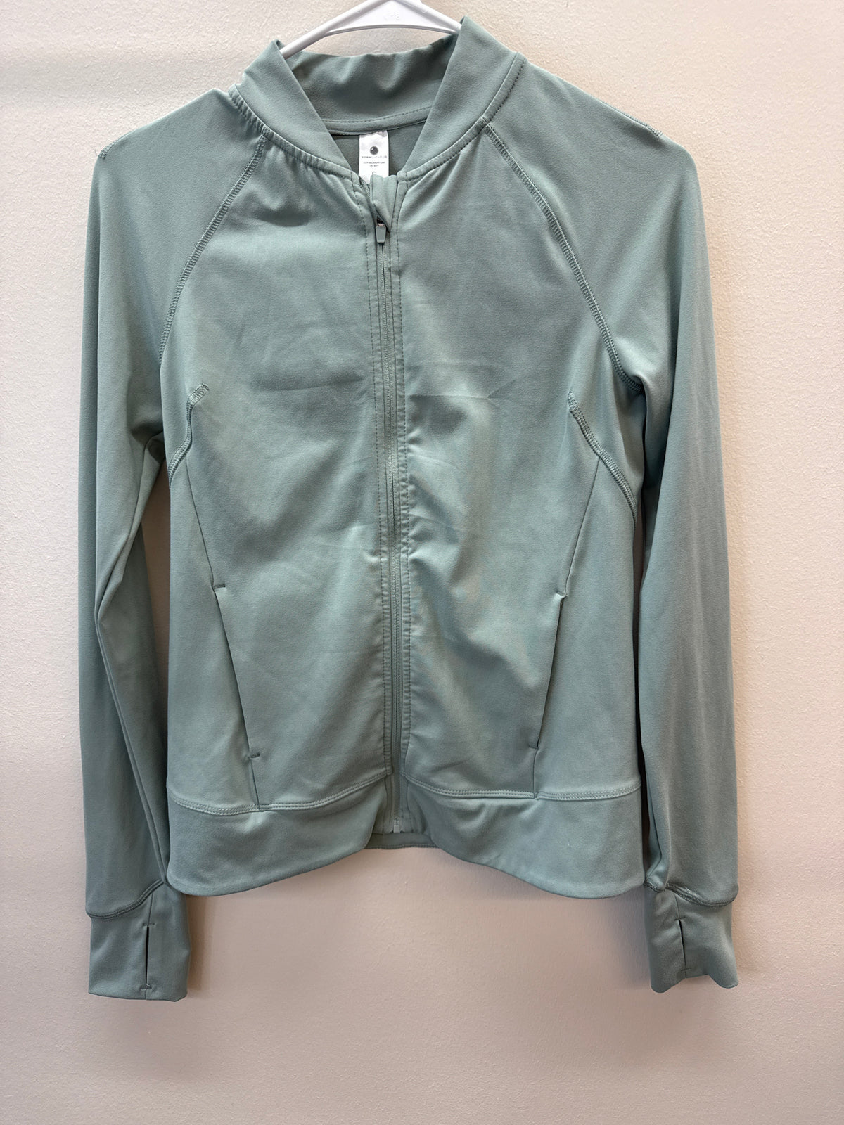 PK 0006 Yogalicious Sage Zip Jacket - Small