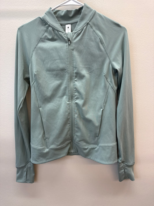 PK 0006 Yogalicious Sage Zip Jacket - Small