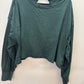 GR*0016 Rae Mode Dark Green OpenBack Top - Large