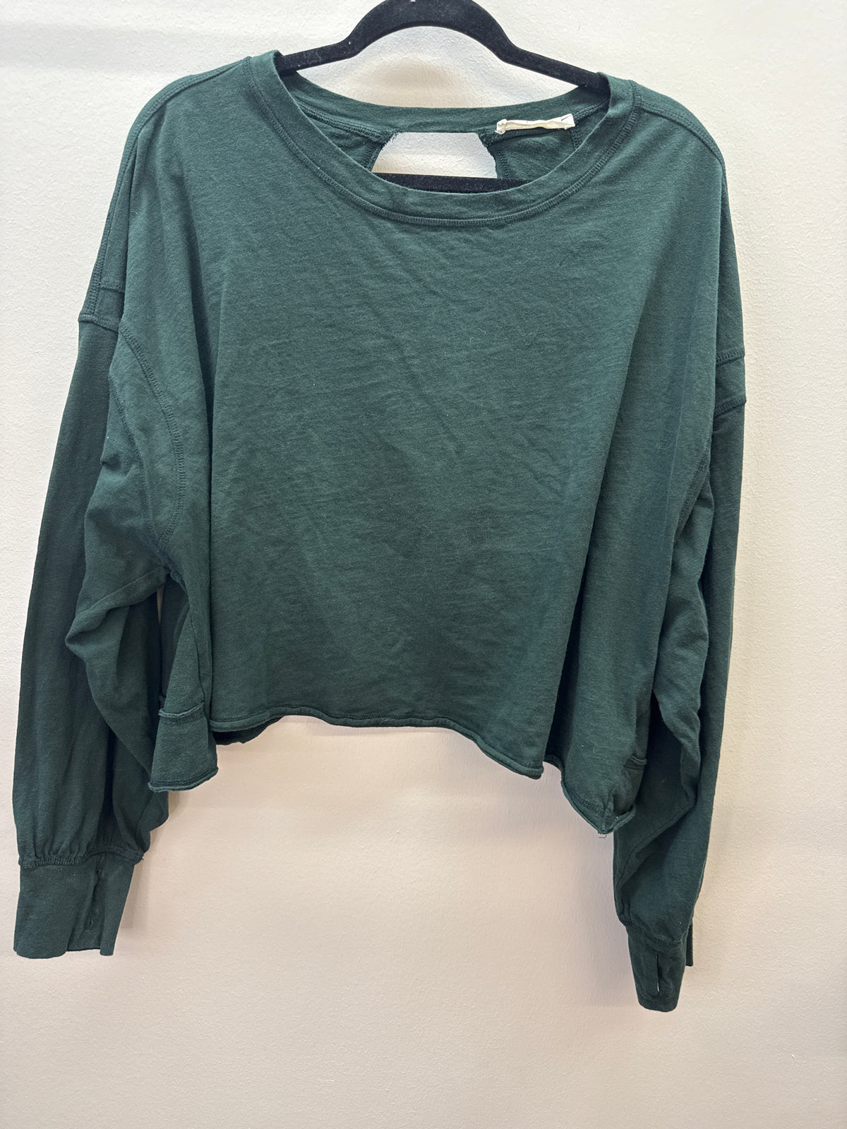 GR*0016 Rae Mode Dark Green OpenBack Top - Large