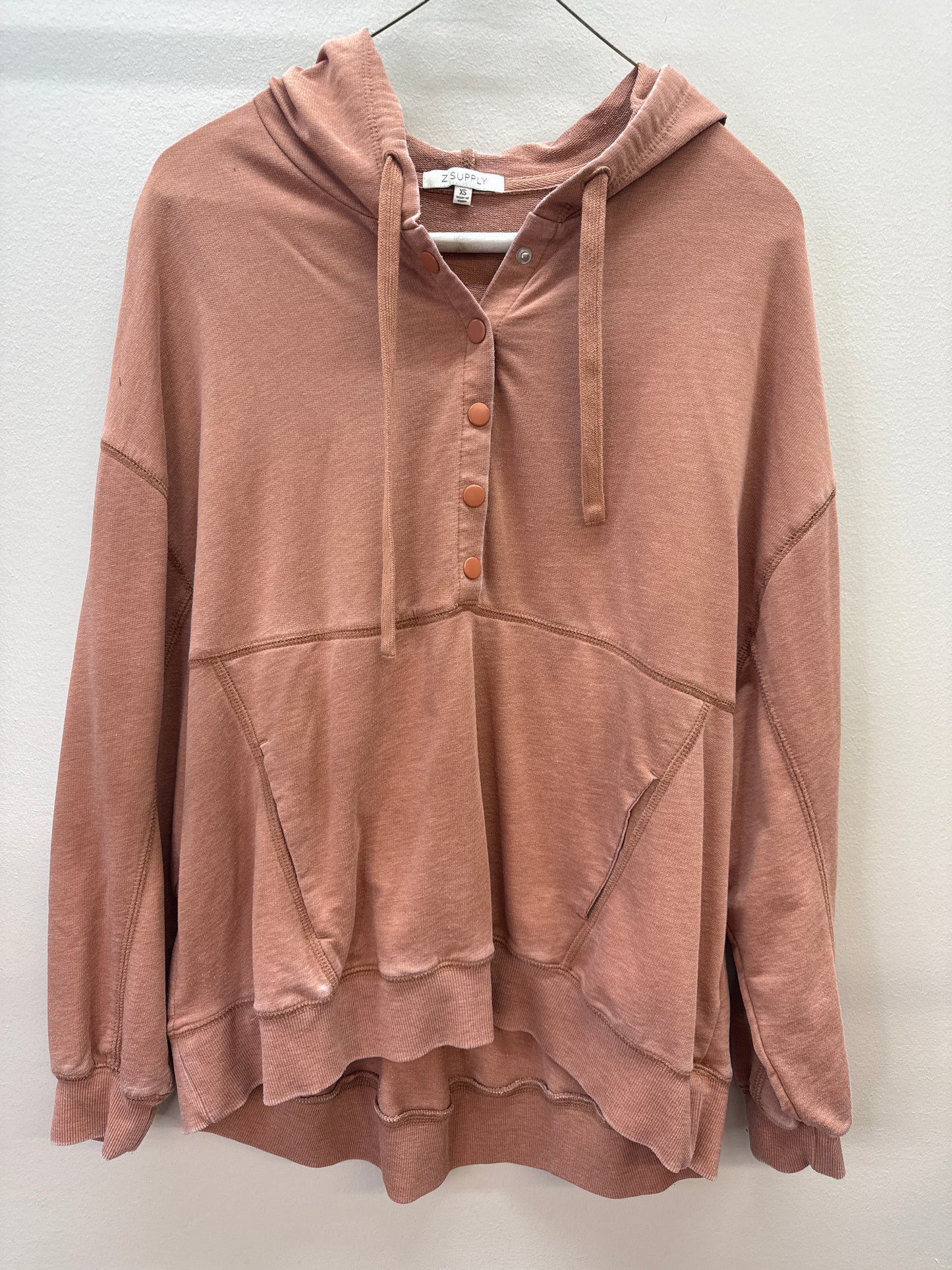 GR*0023 Z Supply Tan Hoodie - XS