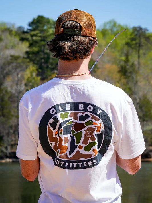 Ole Boy Camo Mallard Tee