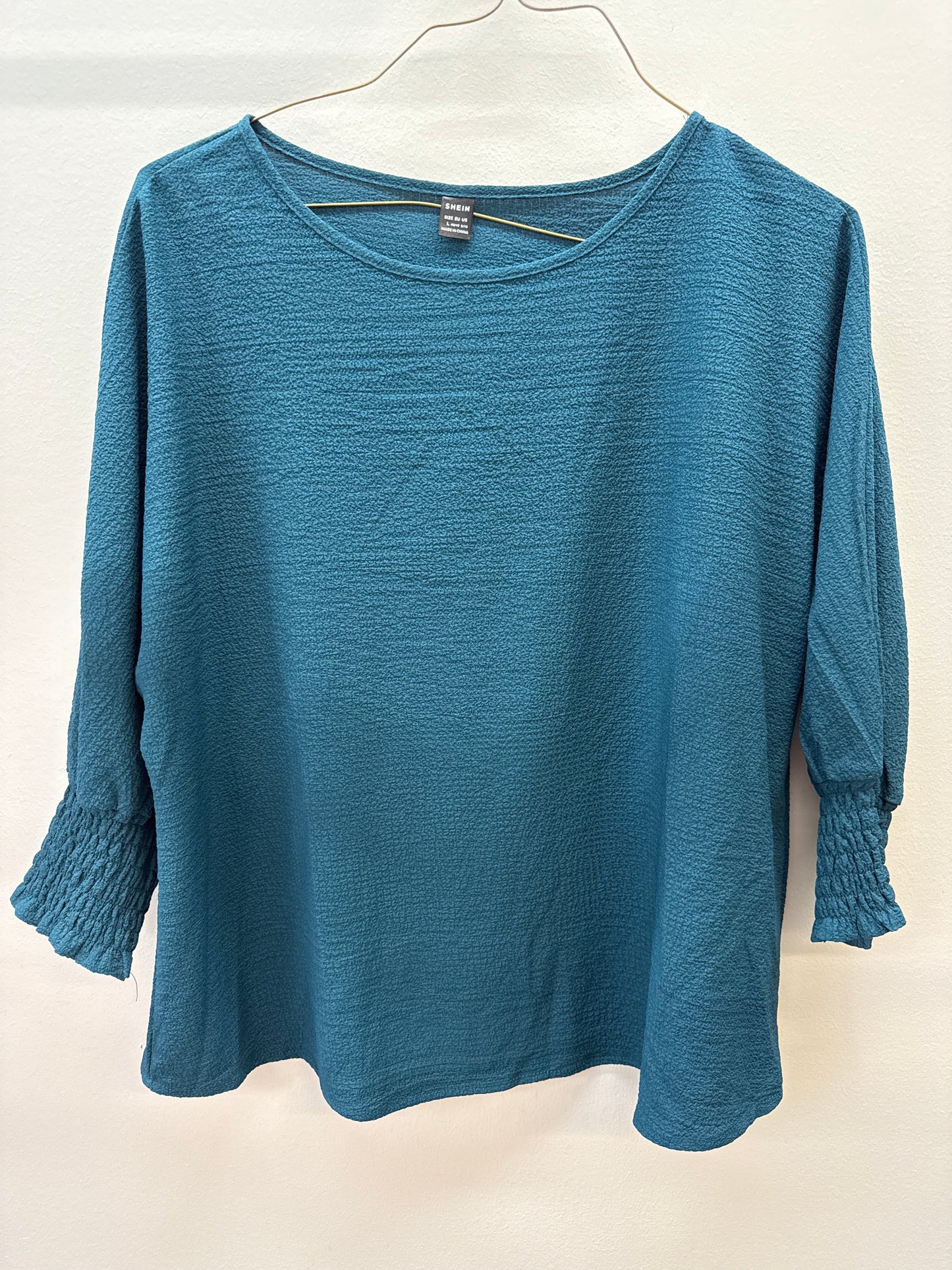 BL 0013 Teal Top - Large