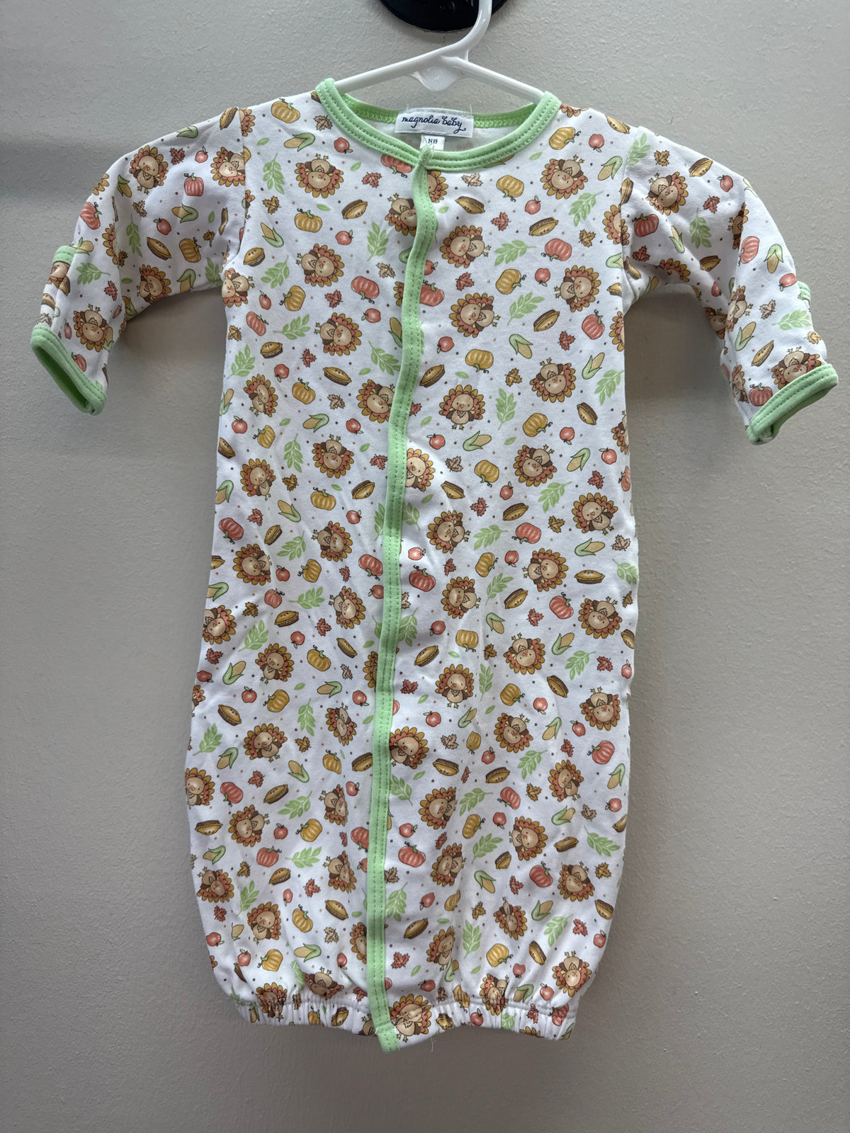 PUR 0002 Thanksgiving Converter Gown - Newborn