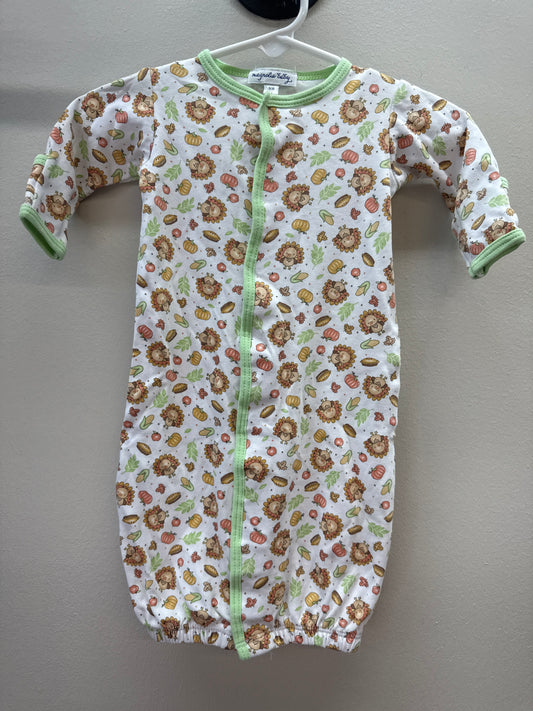 PUR 0002 Thanksgiving Converter Gown - Newborn