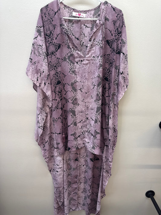 BL 0014 Buddy Love HighLow Purple Dress - M/L