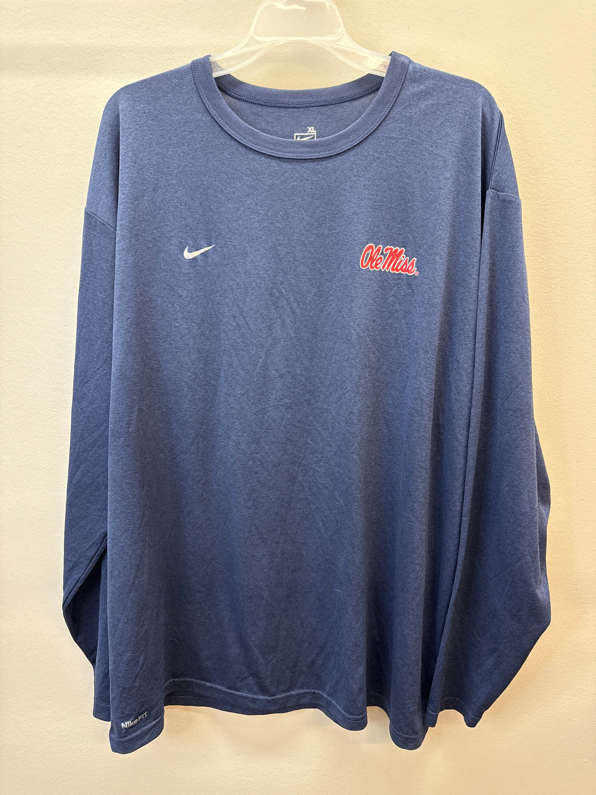 PK 0001 Nike Ole Miss LS Drifit Tee - XL