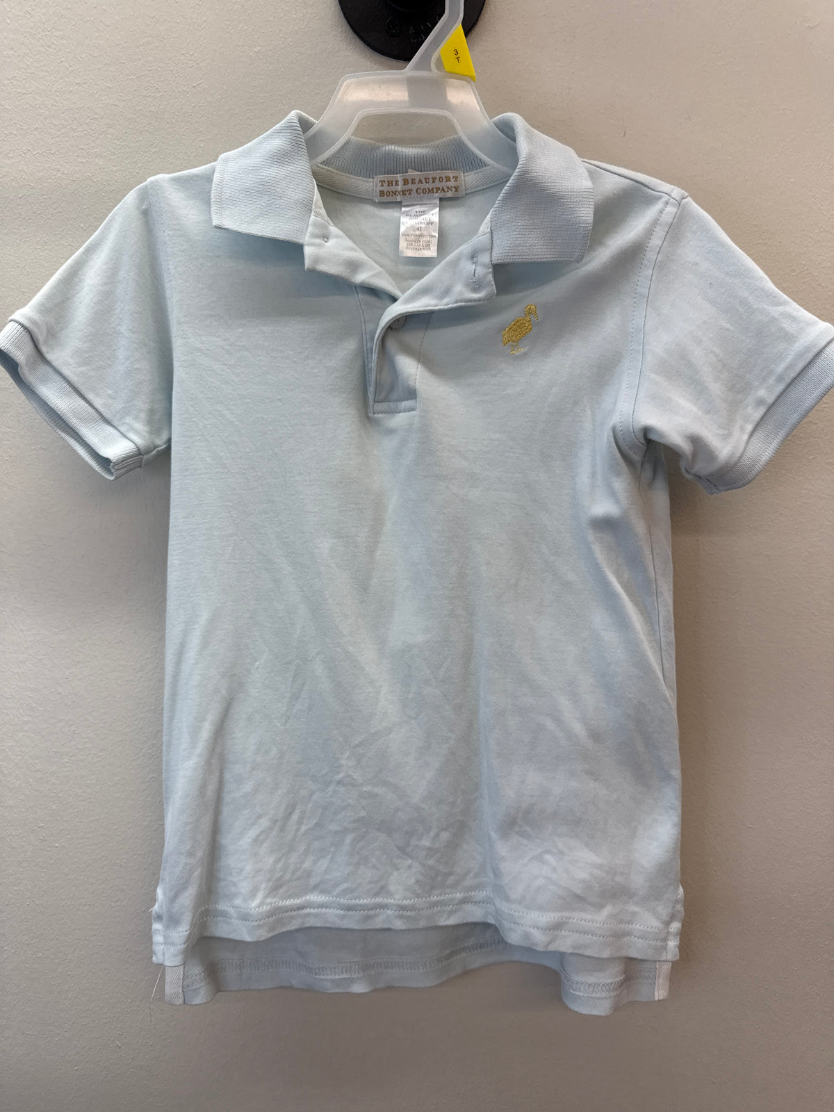 PK*0005 TBBC Lt Blue Polo - 4T