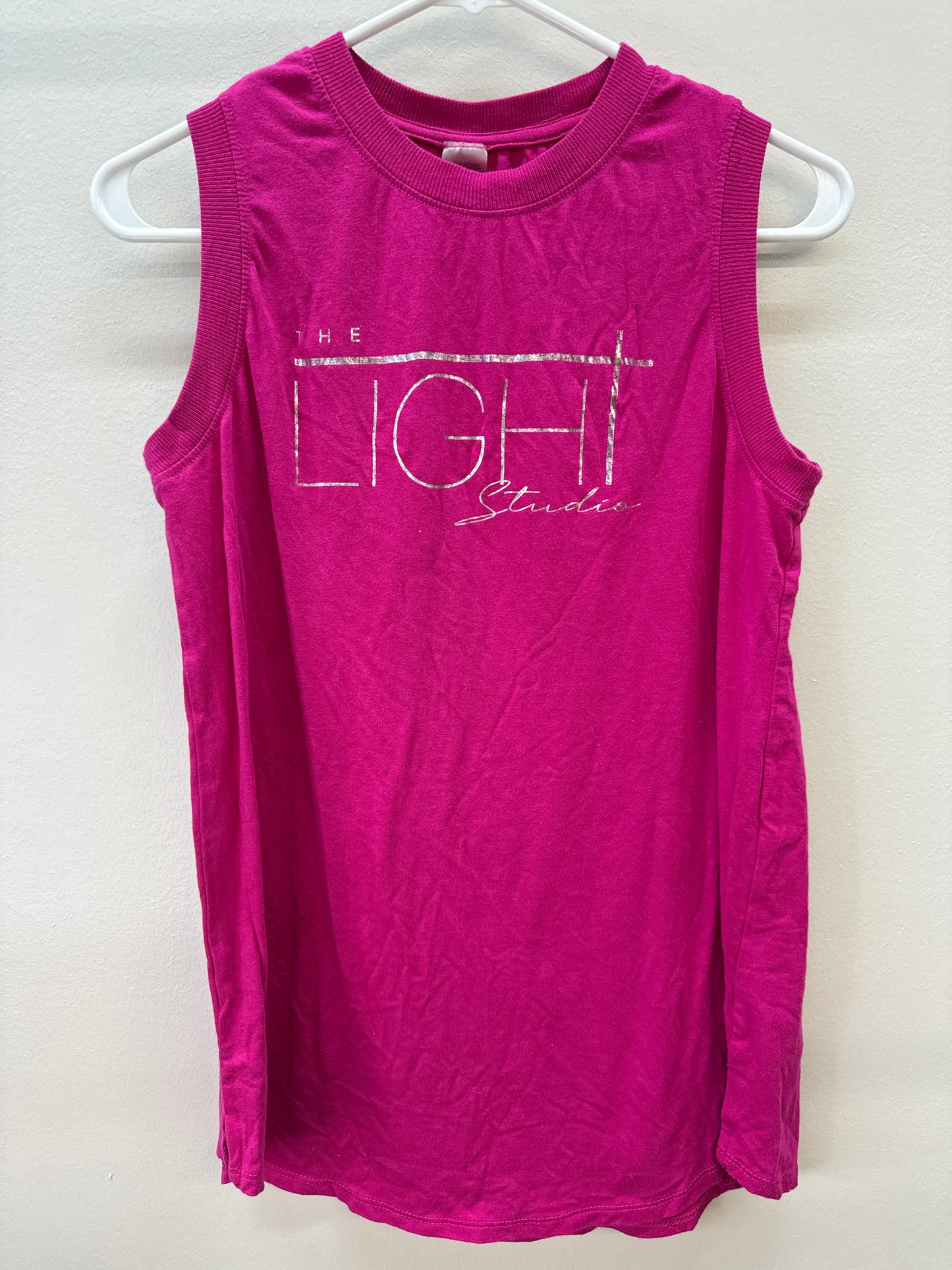 BL 0010 Pink Light Studio Tank - Small