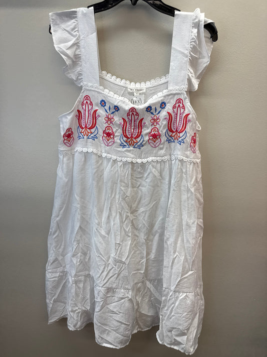 PK 0002 blu pepper White Dress - Large