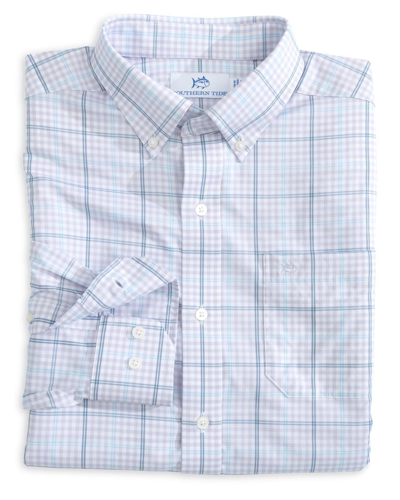 brrr° Intercoastal Rainer Check LS Sport Shirt - Orchid Petal