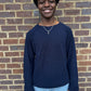 Long Sleeve Crewneck Pullover - Navy