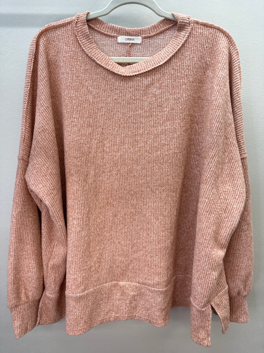 GR 0024 Cherish Waffle Pullover - Large