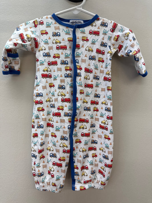 BL 0002 Construction Converter Gown - Newborn