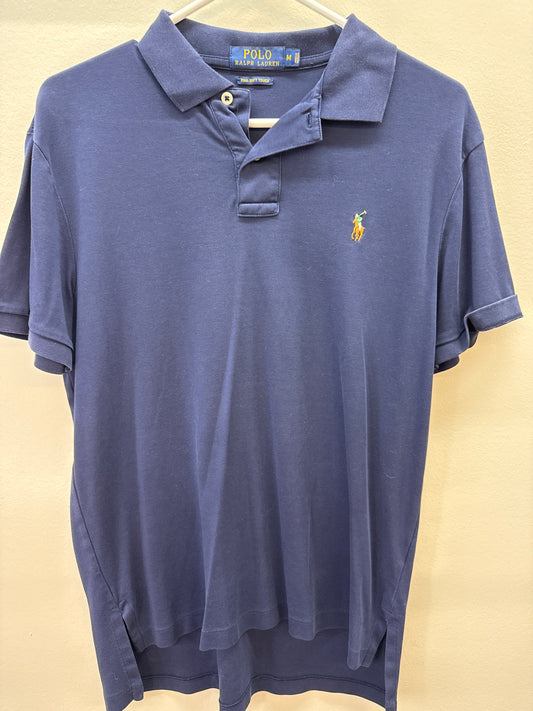 BL 0010 Ralph Lauren Navy Polo - Medium