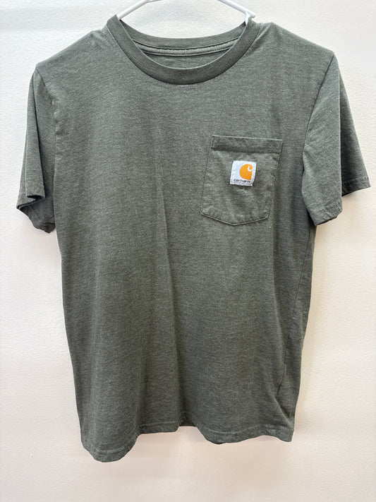 OR 0011 Carhartt Olive Tee - YM (10-12)