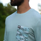 The Navigator Blue Performance Longsleeve