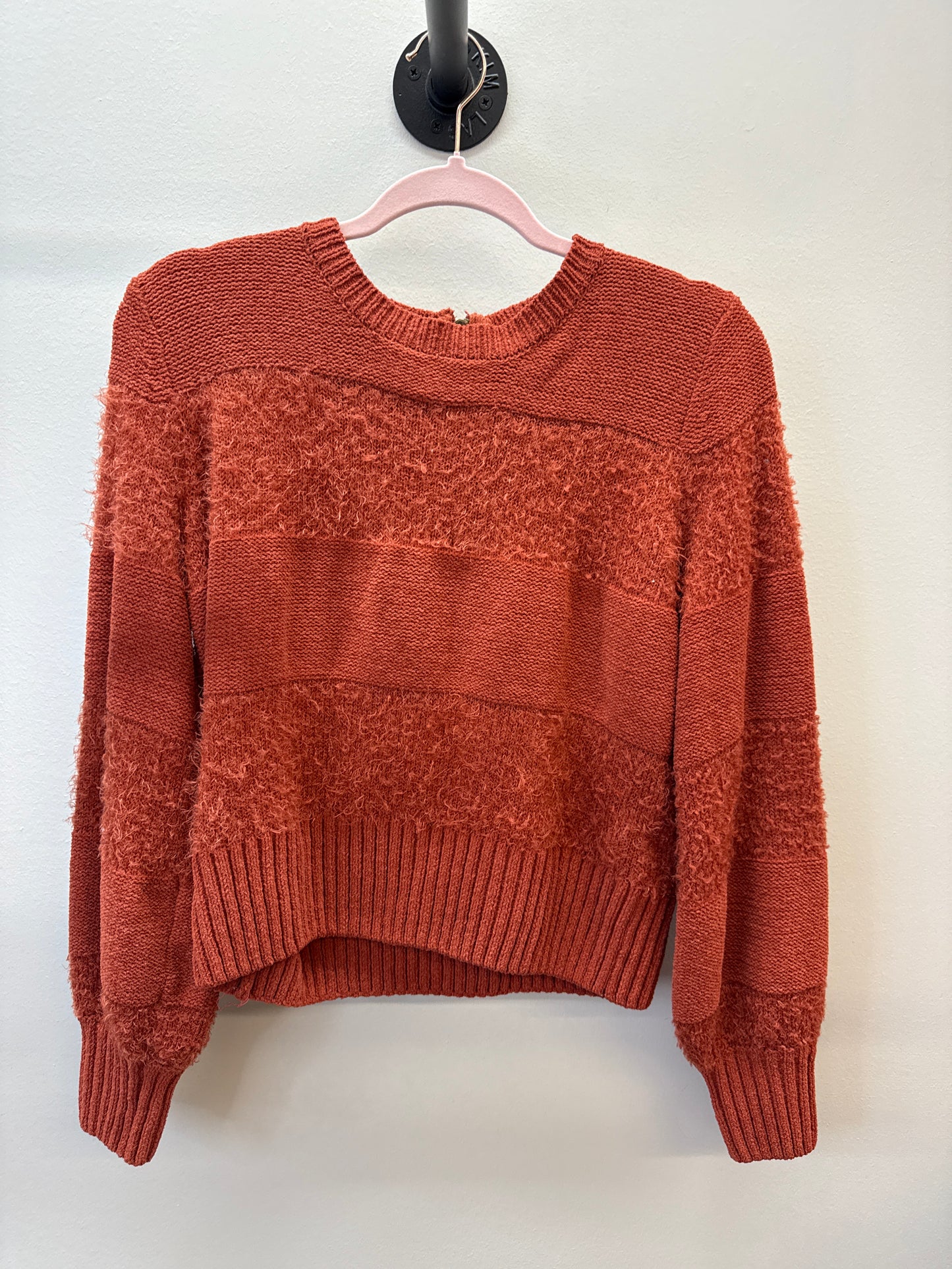 PK*0009 Pink Rose Rust Sweater - Medium