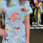 Queen of Sparkles Lt Blue Under the Sea Icon Dress