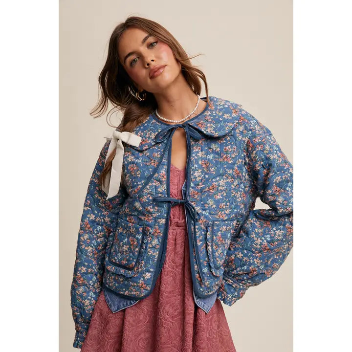 Floral Quilted Jacket