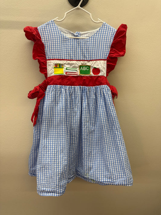 OR 0011 Back to School Dress- girls 7/8