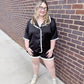 Curvy Ruffle Silk PJ Set