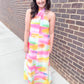 CROSBY Cleo Dress - Desert Sunset