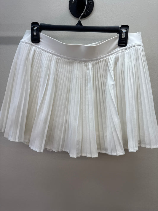 GR*0023 Lululemon White Pleated Skort - sz 12