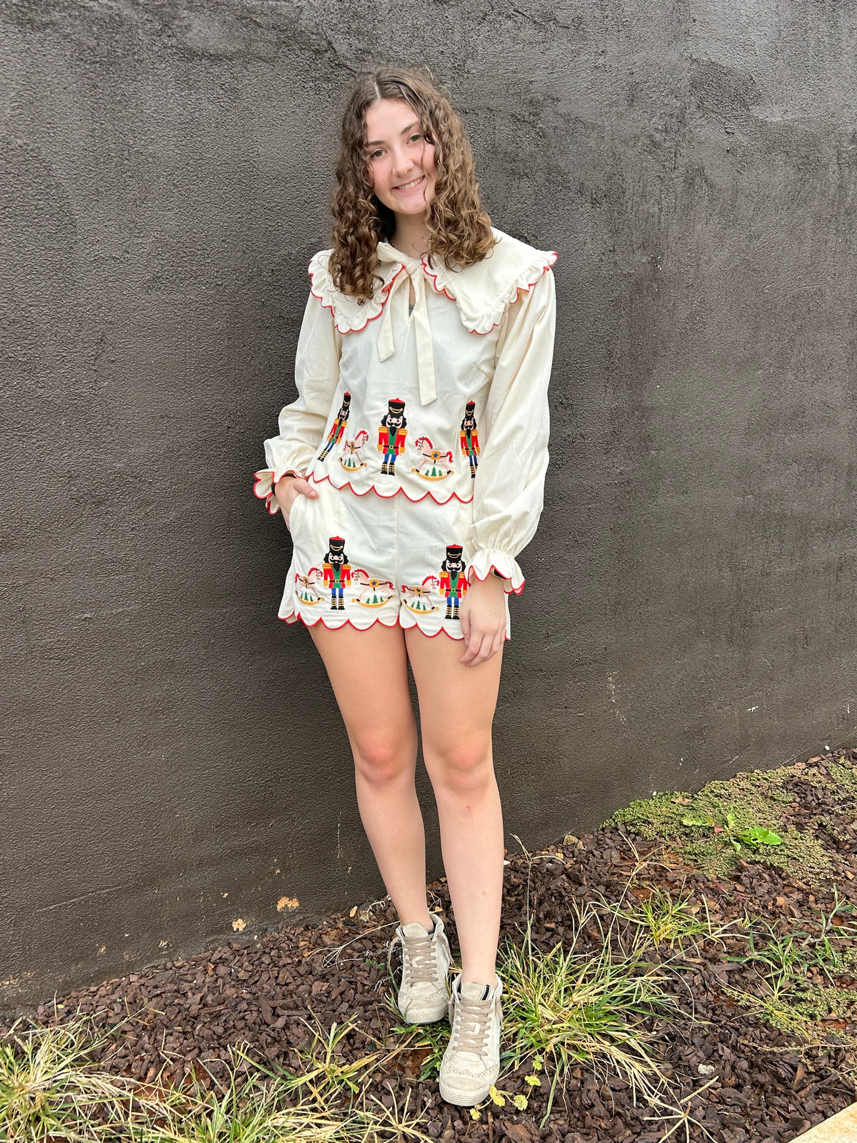 Nutcracker/Rocking Horse Corduroy Set