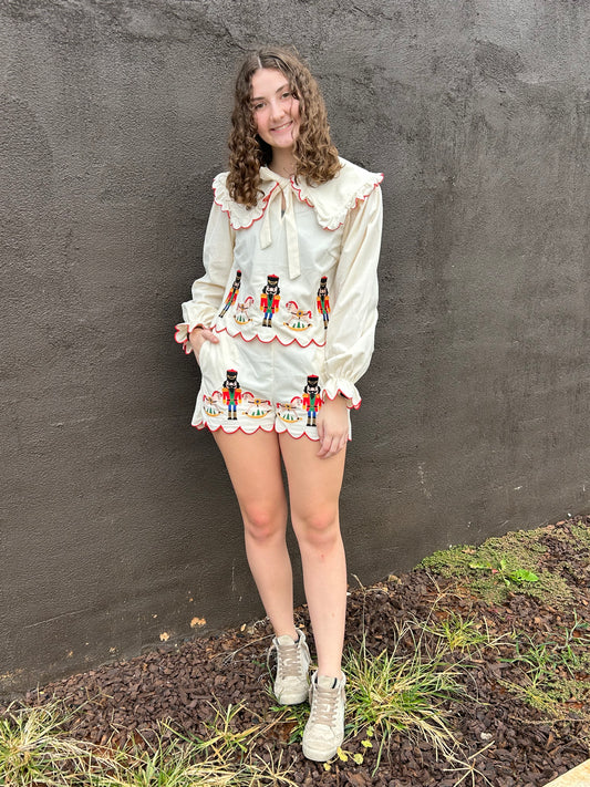 Nutcracker/Rocking Horse Corduroy Set