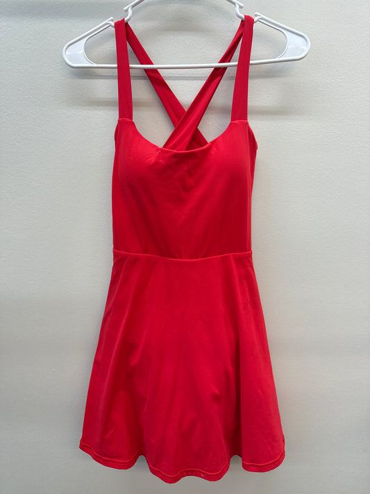 PK 0007 Red Athletic Dress - Medium