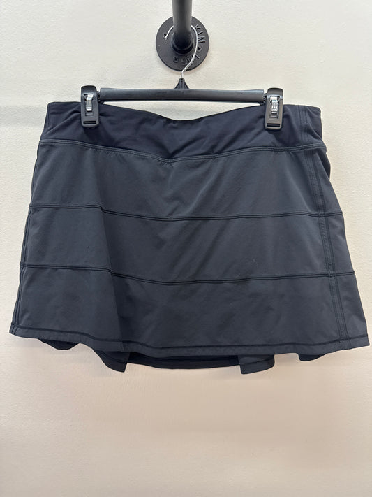 GR*0023 Lululemon Black Pace Rival Skort - sz 12