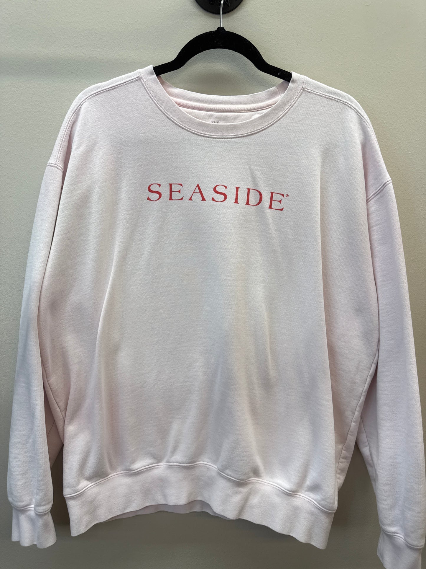 PK 0004 Seaside  Light Pink Sweatshirt - Large