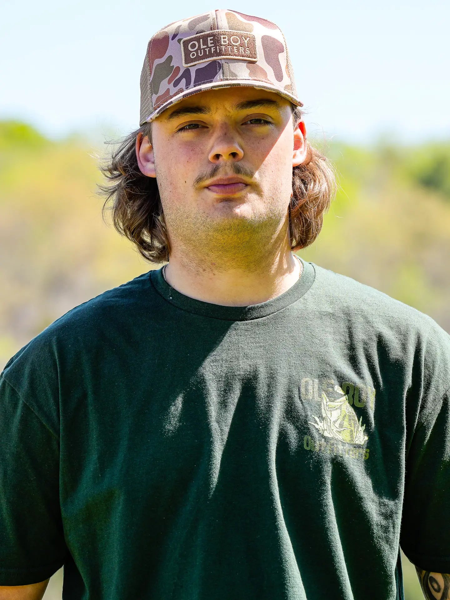 Ole Boy Camo Trucker Hat