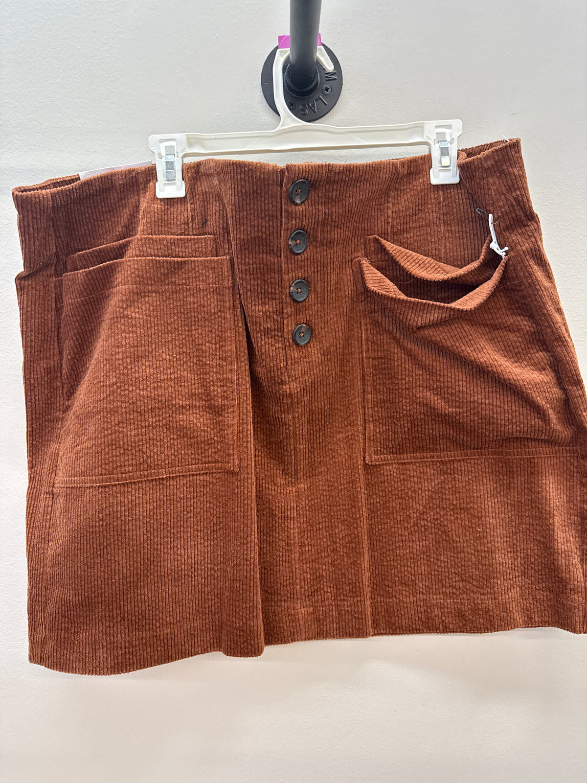 BL 0012 NWT Rust Corduroy Skirt - sz 22