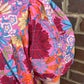 Pleated Floral Top